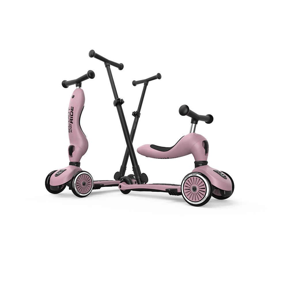Scoot & Ride - Highwaykick 1 Push and Go Scooter Wildberry