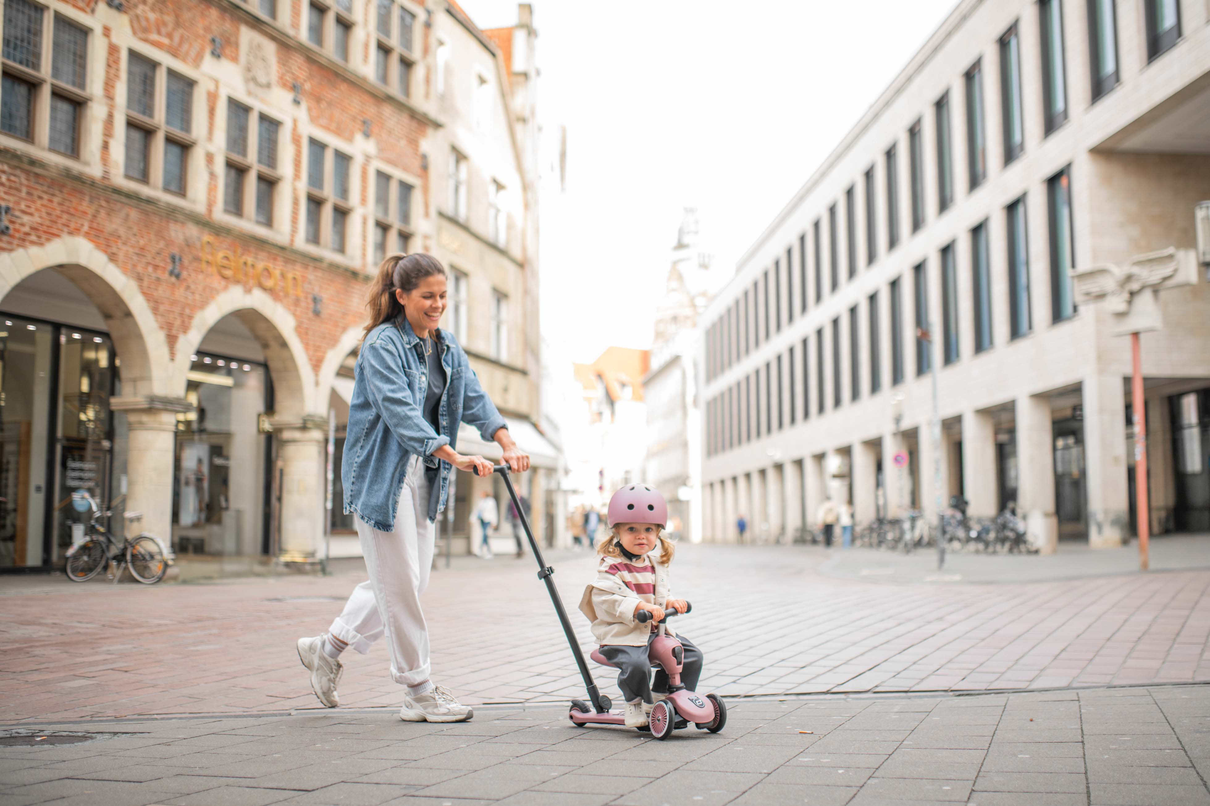 Scoot & Ride - Highwaykick 1 Push and Go Scooter Wildberry