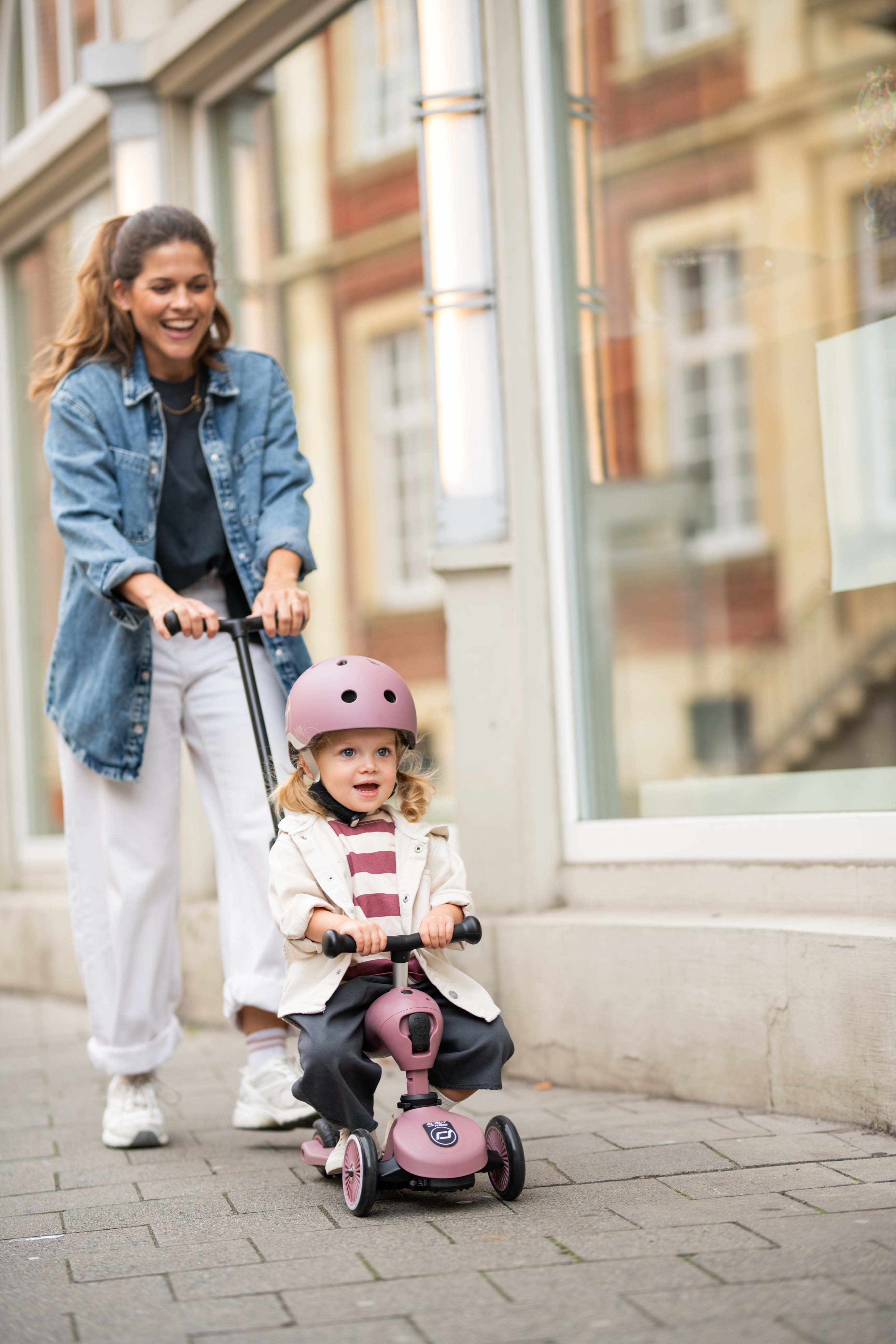 Scoot & Ride - Highwaykick 1 Push and Go Scooter Wildberry