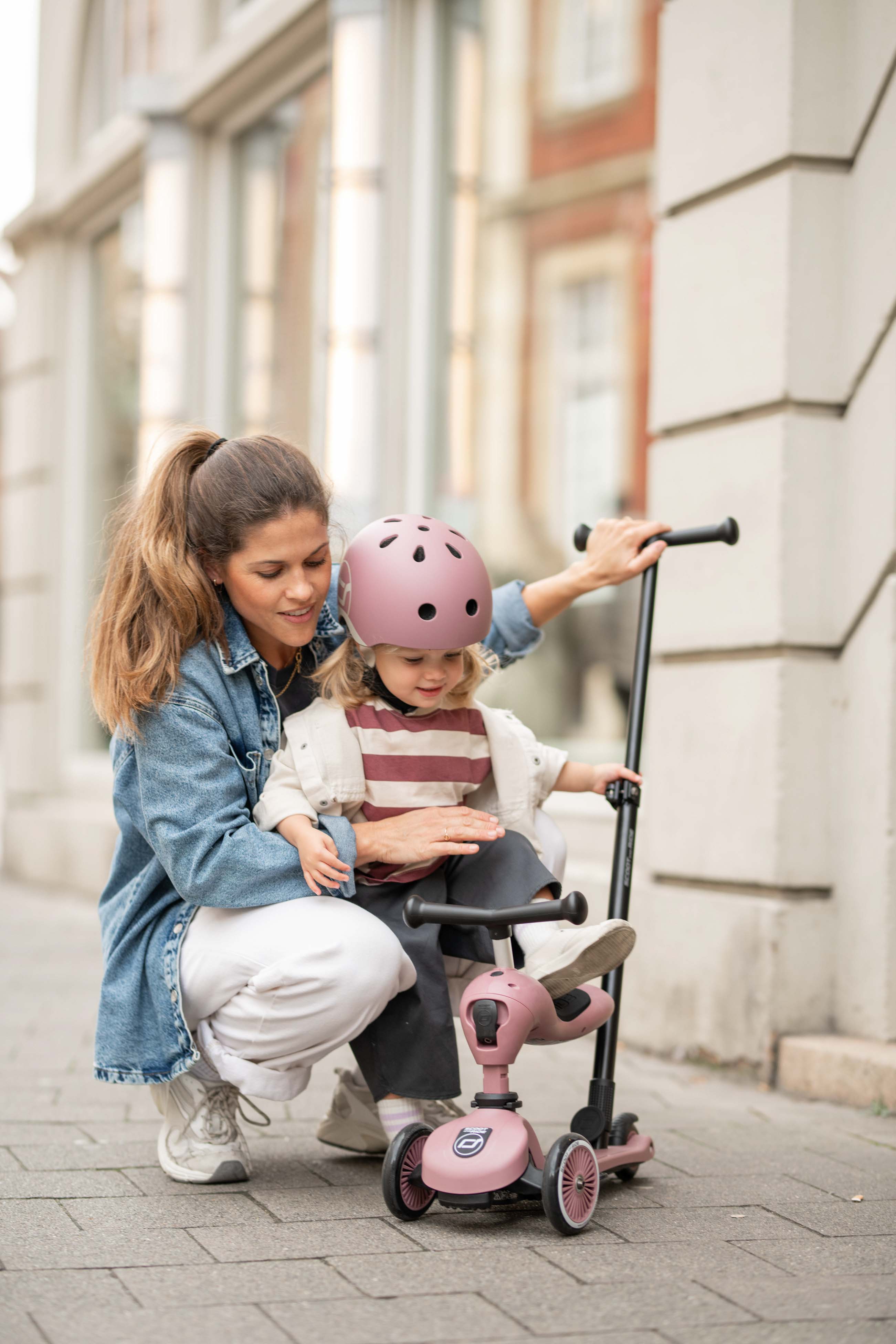 Scoot & Ride - Highwaykick 1 Push and Go Scooter Wildberry