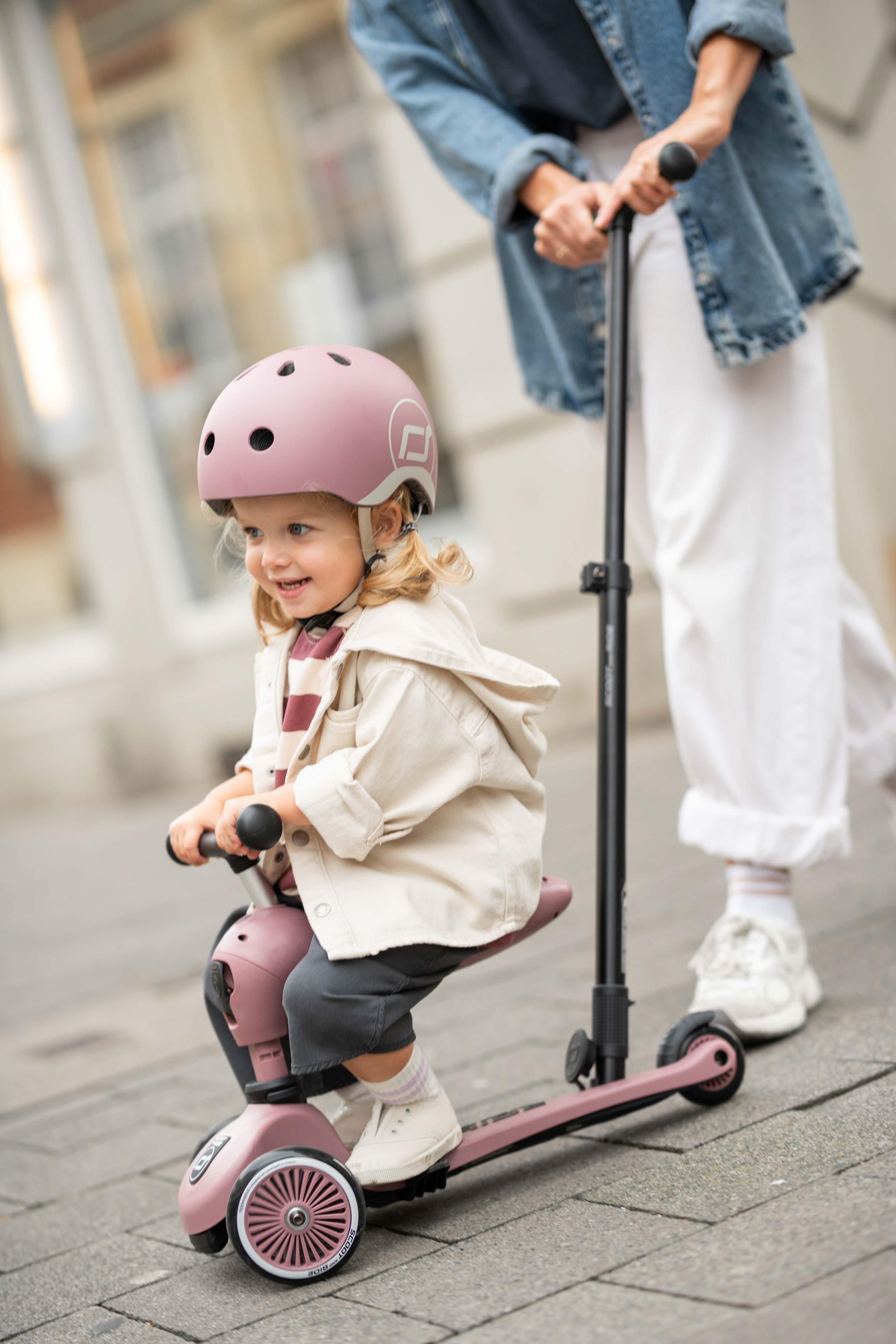 Scoot & Ride - Highwaykick 1 Push and Go Scooter Wildberry