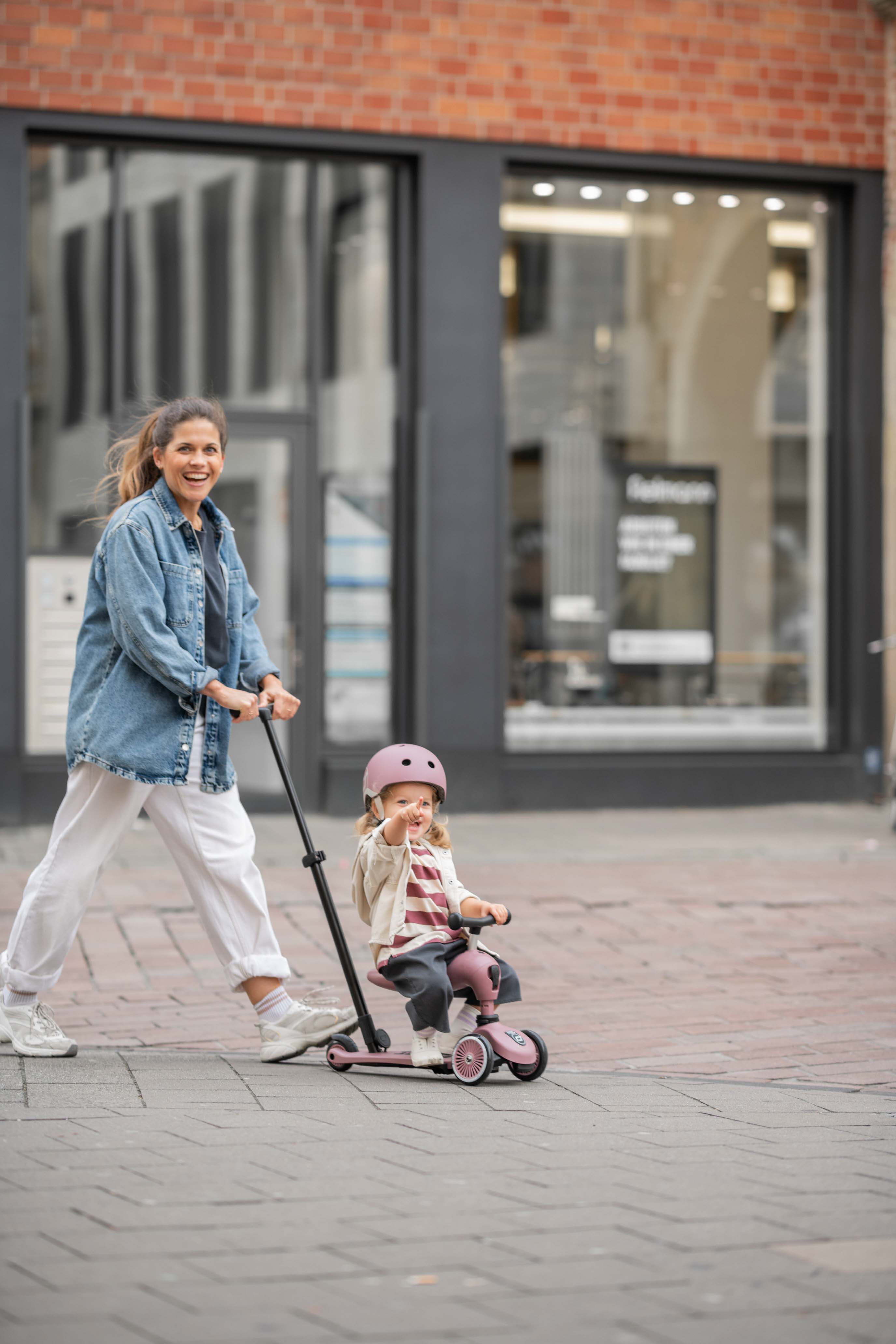 Scoot & Ride - Highwaykick 1 Push and Go Scooter Wildberry