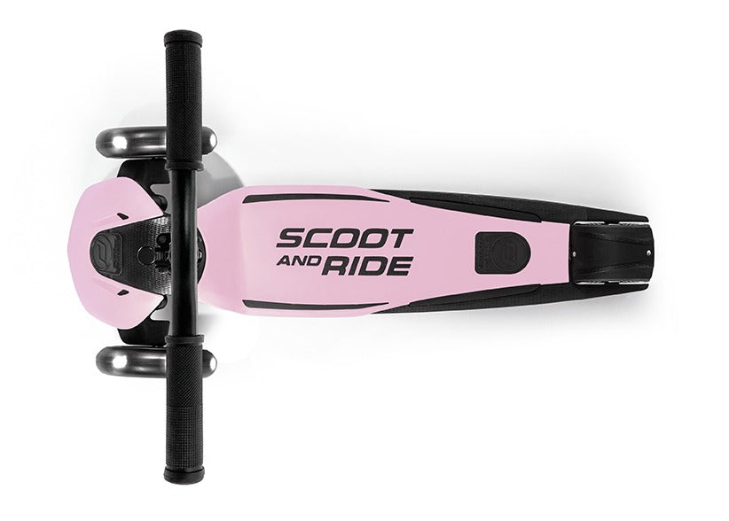 Scoot & Ride - Highwaykick 5 LED rose  Sonderposten