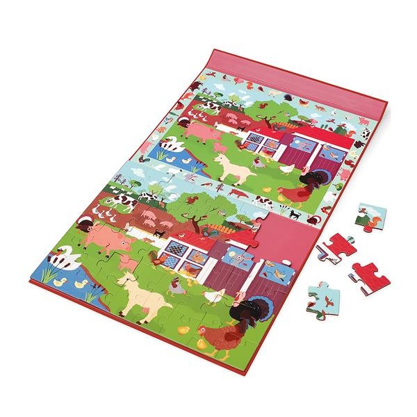 Scratch - Magnetpuzzle Discovery Bauernhof