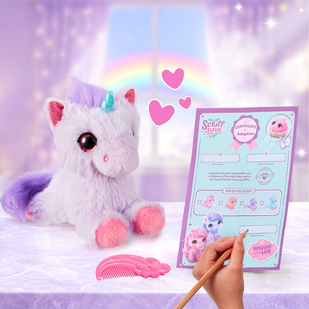 Scruff a Luvs - Plüschtier-Überraschung Einhorn