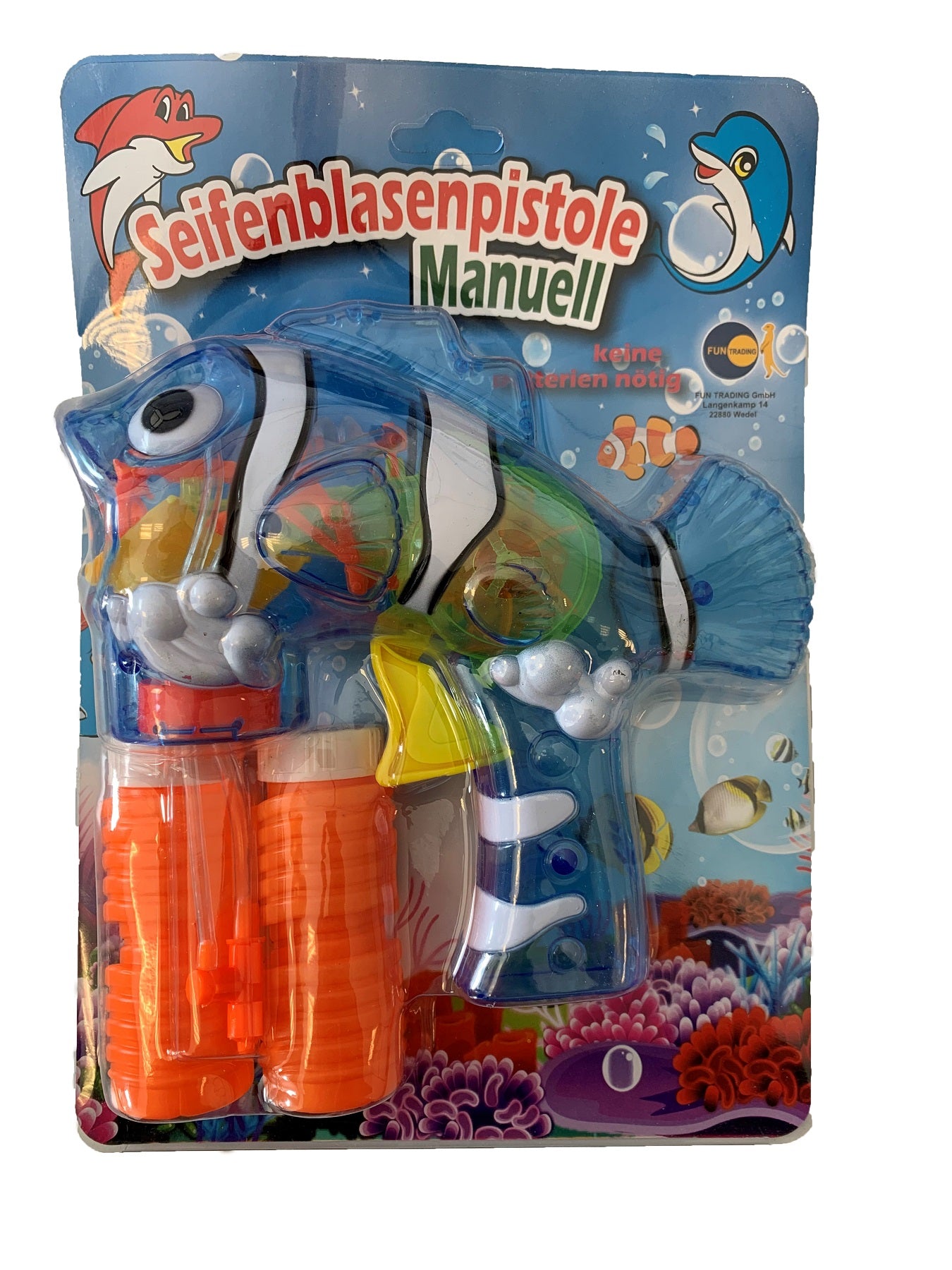 Fun Trading - Seifenblasenpistole Fisch