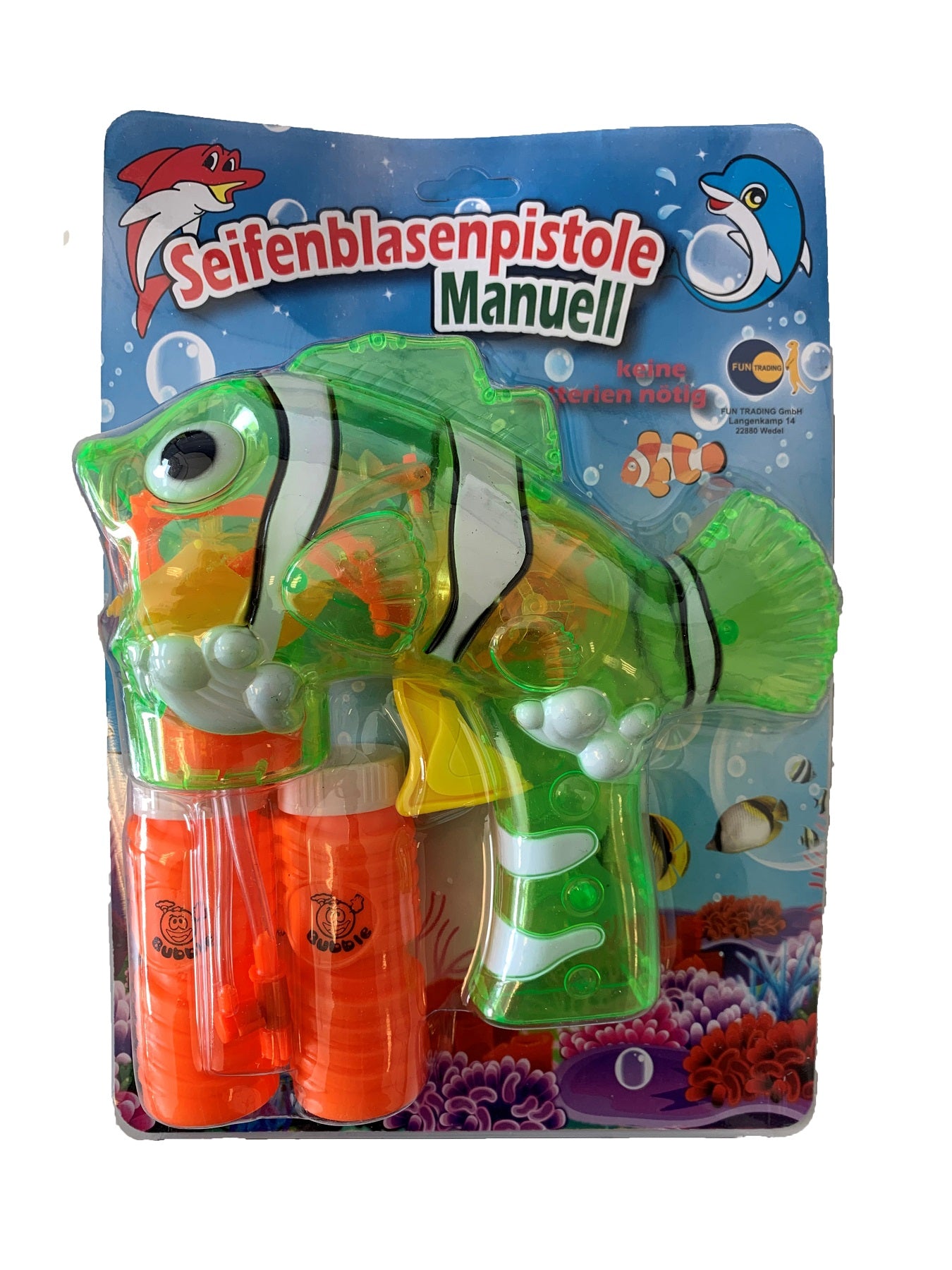 Fun Trading - Seifenblasenpistole Fisch