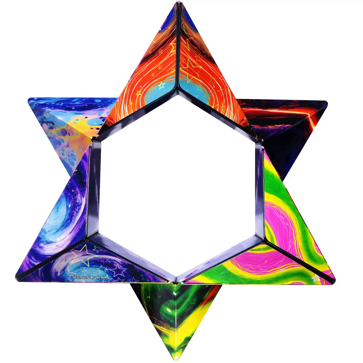 SHASHIBO - Geometrischer Magnetwürfel Cosmos