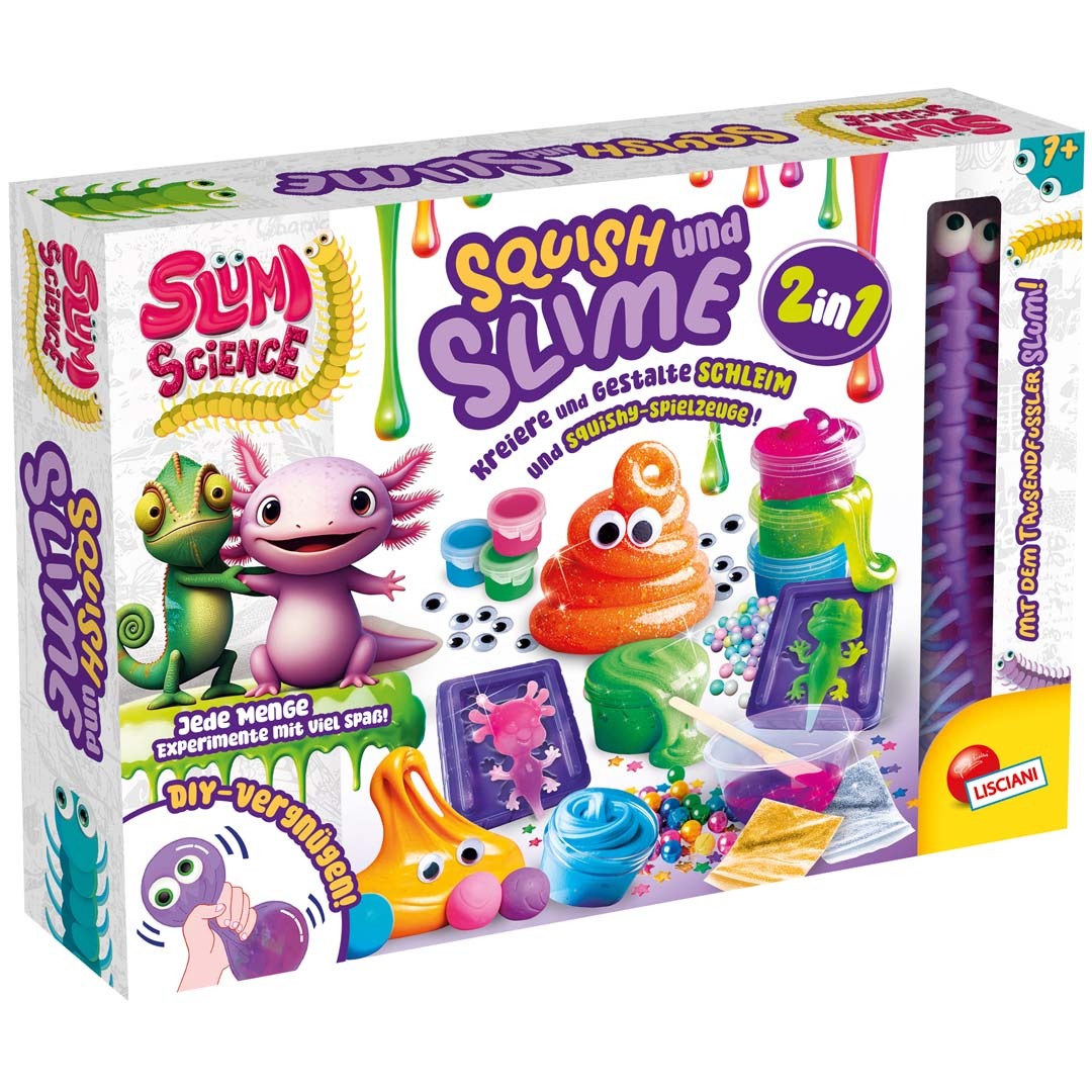 Lisciani - Slumi Science: Squish & Schleim 2in1
