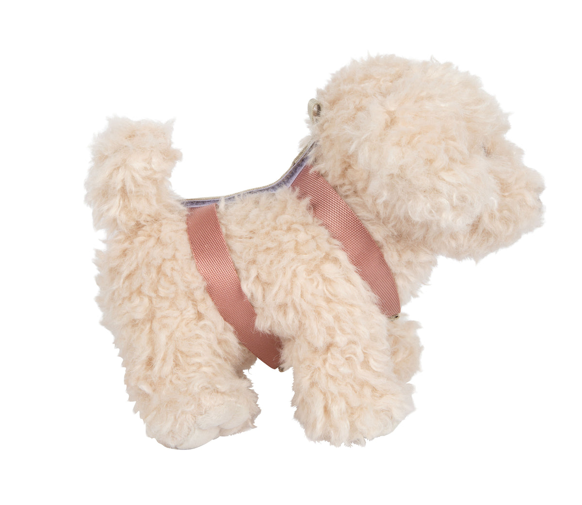 small foot - Hund mit Tasche und Pflege-Set rosa