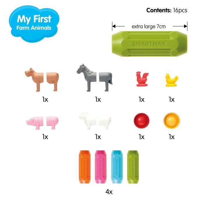 smart games - Smart Max: My First Farm Animals
