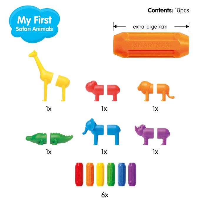 smart games - Smart Max: My First Safari Animals