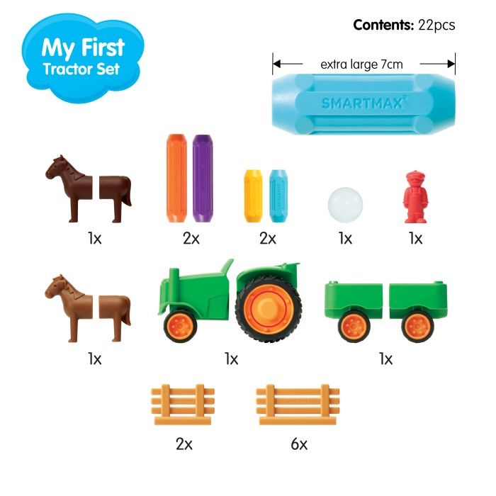 smart games - Smart Max: My First Tractor Set