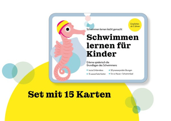 Spaß im Wasser - Schwimmkarten-Set 15 St.