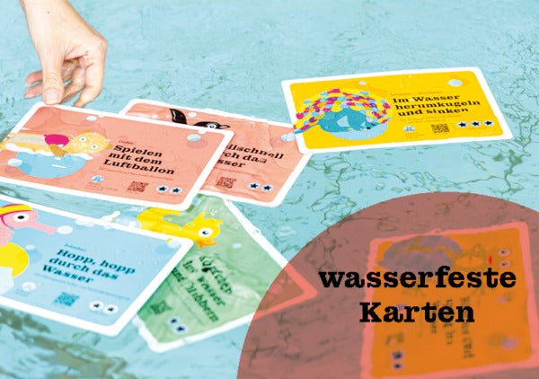 Spaß im Wasser - Schwimmkarten-Set 15 St.