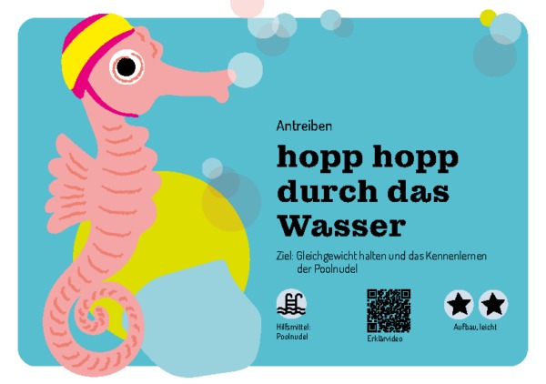 Spaß im Wasser - Schwimmkarten-Set 15 St.