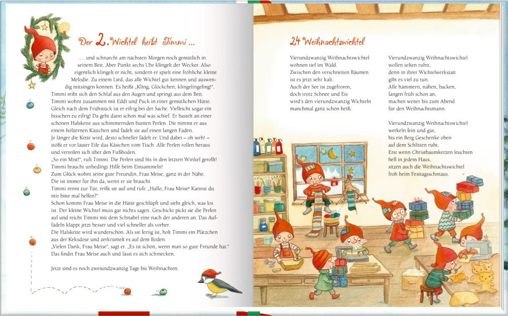Spiegelburg - 24 Weihnachtswichtel (Geschichten & Gedichte im Advent)