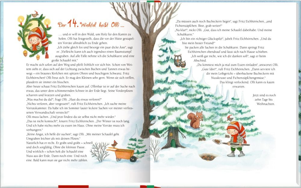 Spiegelburg - 24 Weihnachtswichtel (Geschichten & Gedichte im Advent)