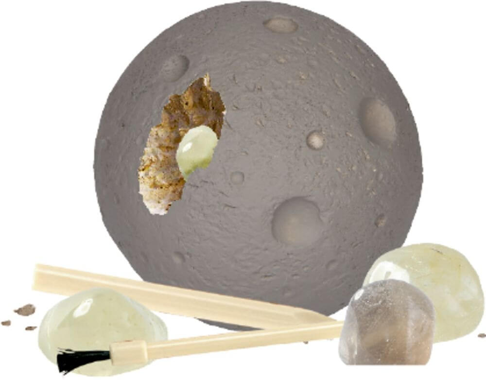 Spiegelburg - Edelstein Ausgrabungsset Planet