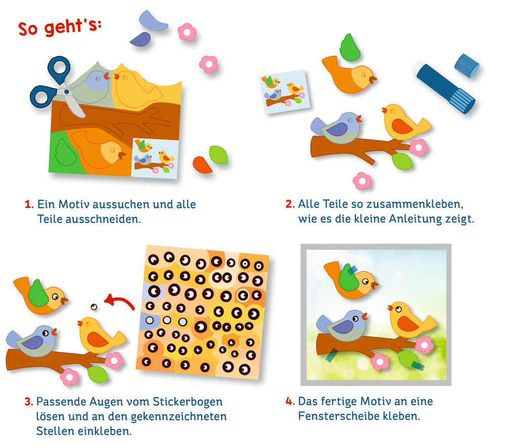 Spiegelburg - Mini-Künstler Frühlings-Bastelblock