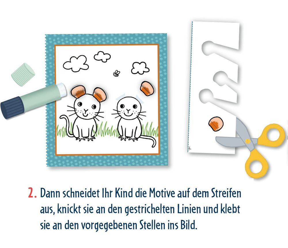 Spiegelburg - Mini-Künstler: Pop-up-Bastelbuch: Blumenwiese
