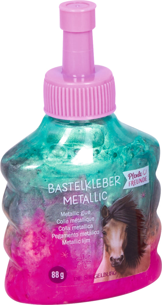 Spiegelburg - Pferdefreunde Bastelkleber Metallic