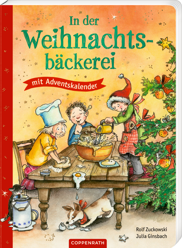 Spiegelburg - Buch: In der Weihnachtsbäckerei mit Adventskalender