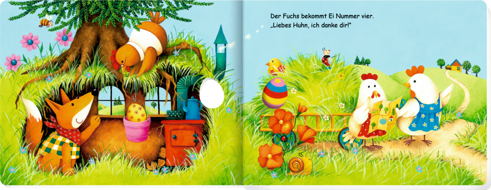 Spiegelburg - Buch: 5 Ostereier für die Feier