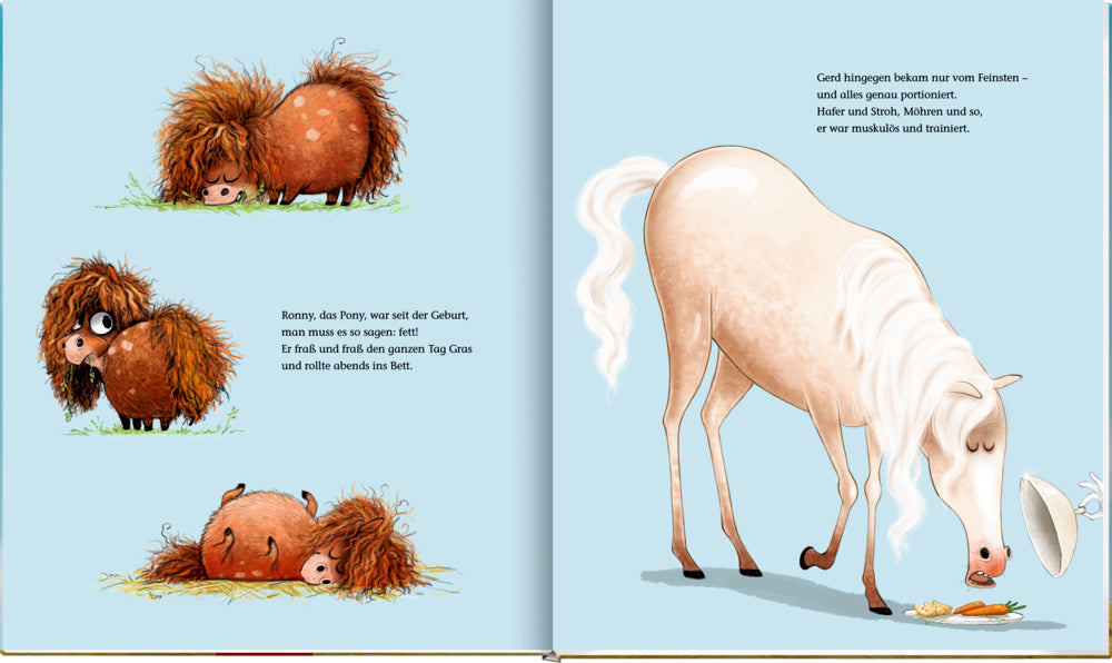 Spiegelburg - Buch: Ronny, das Pony, und Gerd, das Pferd