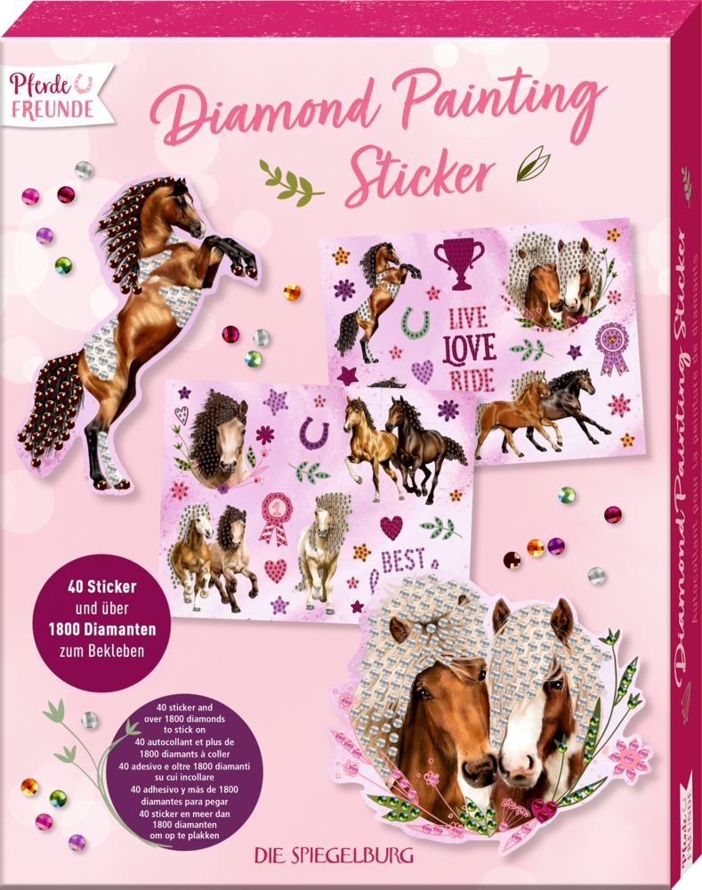 Spiegelburg - Pferdefreunde Diamond Painting Sticker