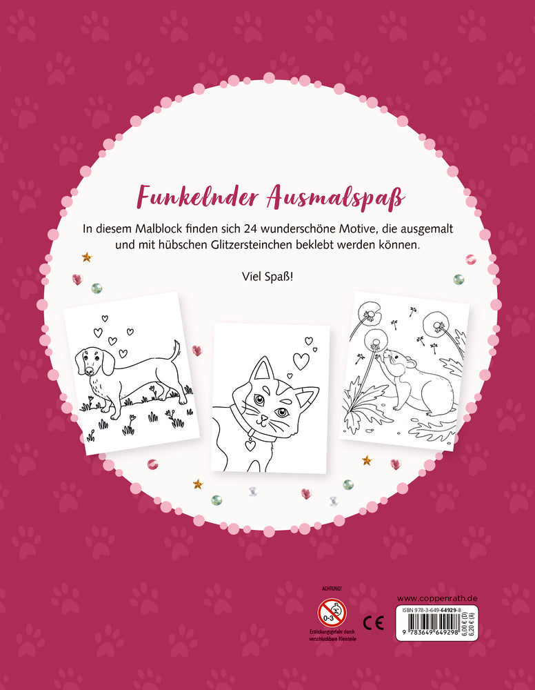 Spiegelburg - Diamond Diamond Malblock: Hund