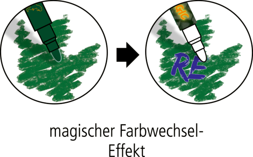 Spiegelburg - T-Rex Magische Doppelfasermaler