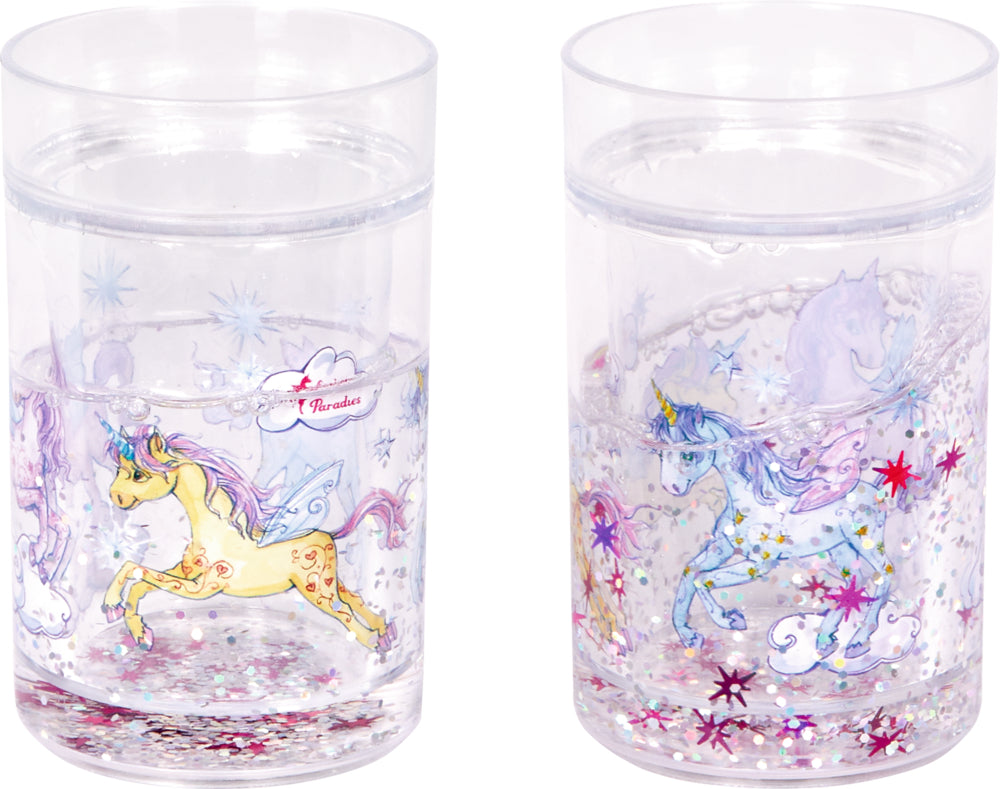 Spiegelburg - Einhorn-Paradies Glitzerbecher