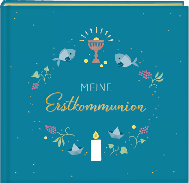 Spiegelburg - Eintragalbum Meine Erstkommunion petrol