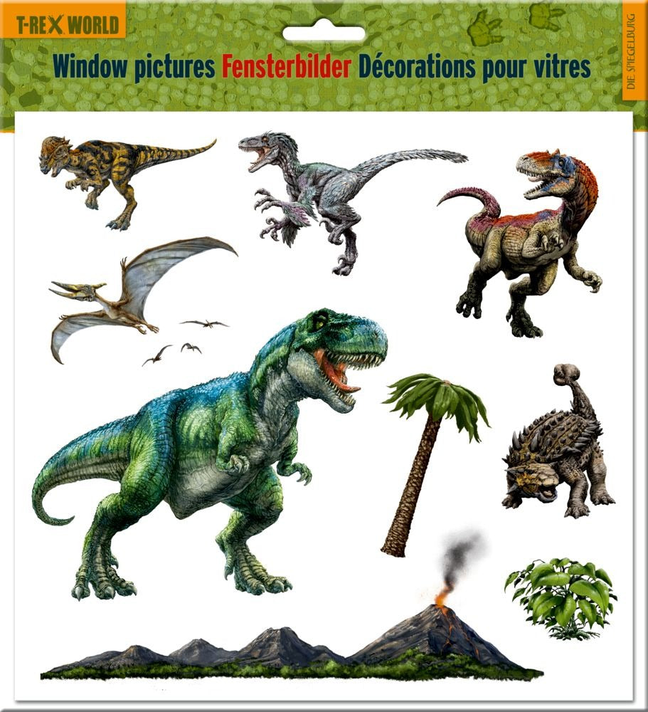 Spiegelburg - T-Rex World Fensterbilder