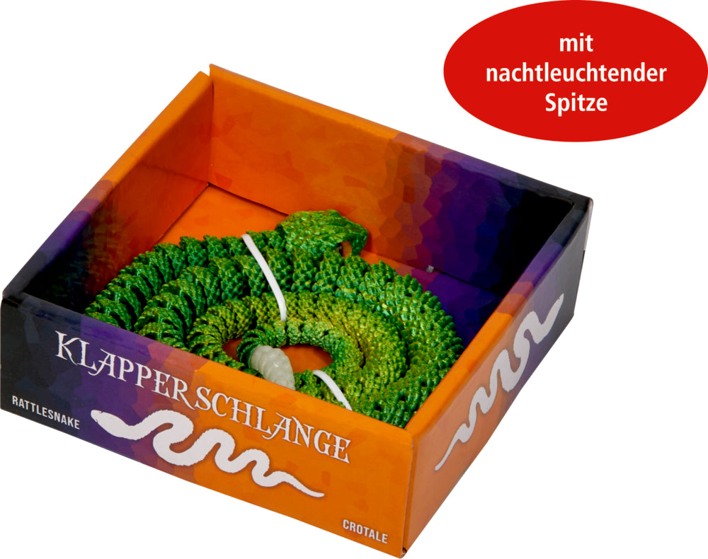 Spiegelburg - Fidget: Klapperschlange Kristalltier
