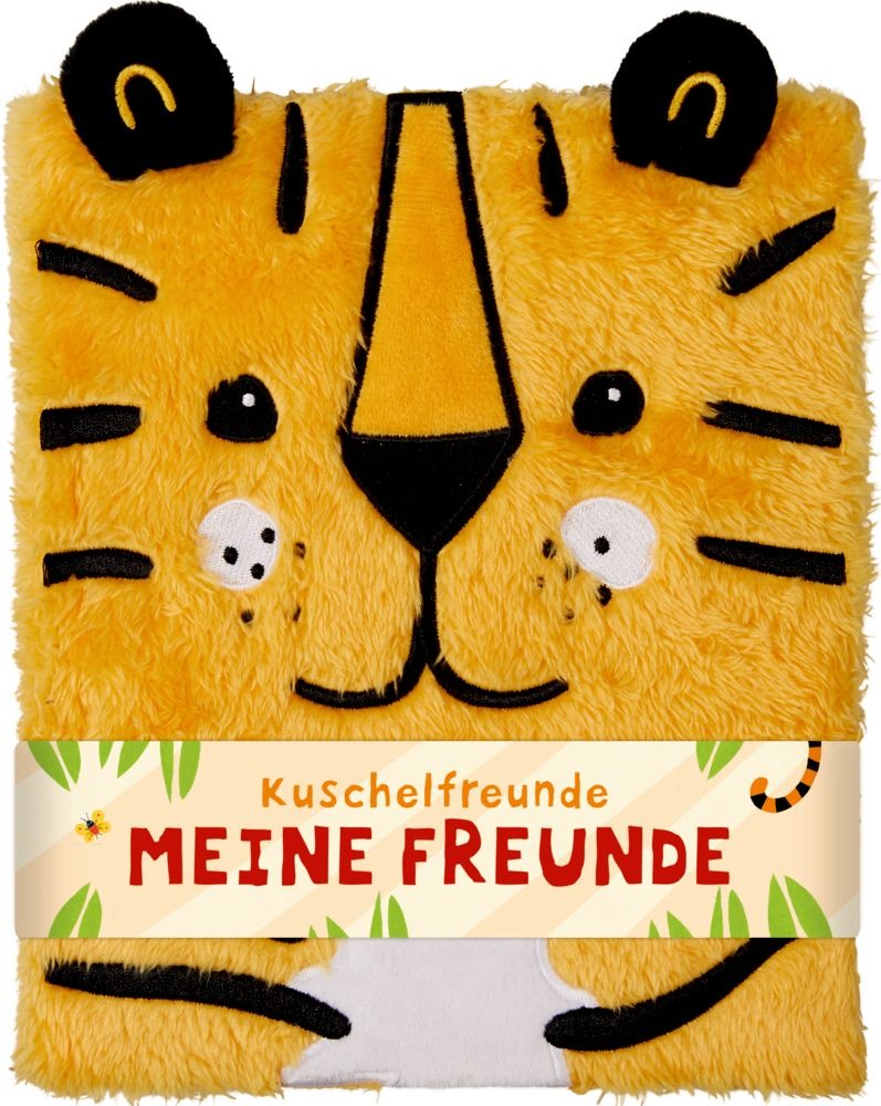 Spiegelburg - Freundebuch Kuschelfreunde Tiger