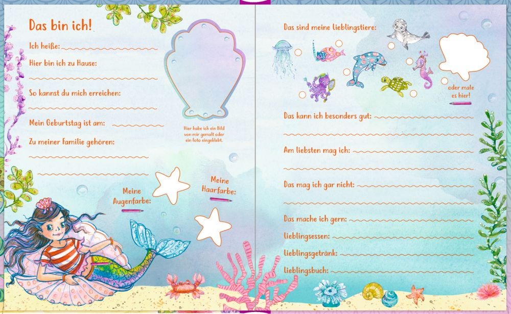 Spiegelburg - Nella Nixe Freundebuch