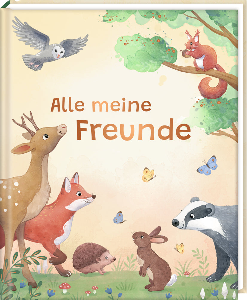 Spiegelburg - Freundebuch Waldtiere - Alle meine Freunde