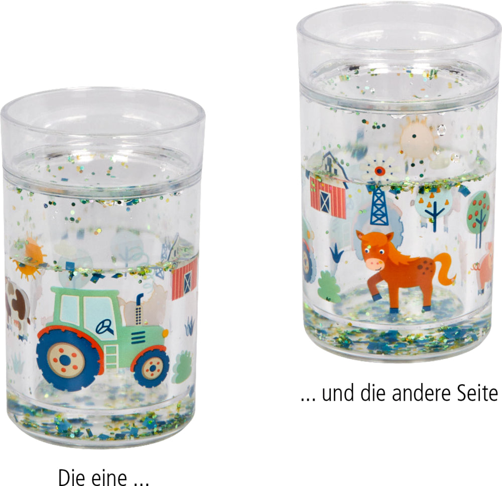Spiegelburg - Traktor Glitzerbecher
