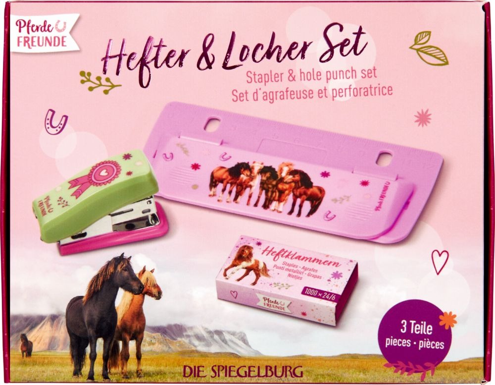 Spiegelburg - Pferdefreunde Hefter & Locher Set