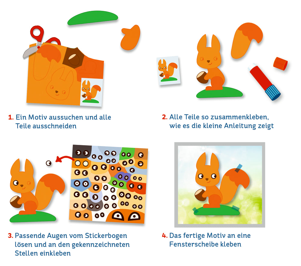 Spiegelburg - Mini-Künstler: Mein bunter Herbst-Bastelblock