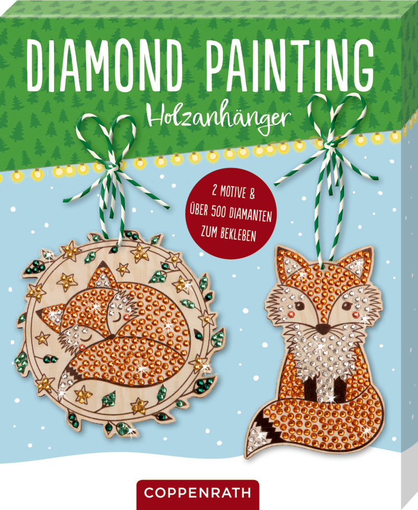 Spiegelburg - Diamond Painting Holzanhänger - Frohe Weihnachten