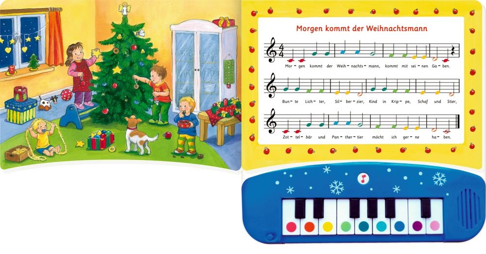 Spiegelburg - Mein allererstes Klavierbuch: Weihnachten (Soundbuch)