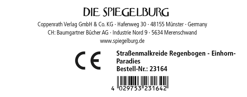 Spiegelburg - Straßenmalkreide Regenbogen