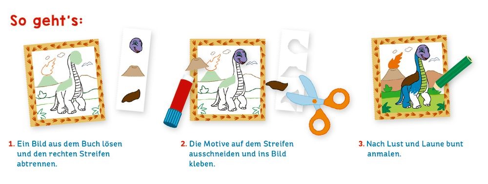 Spiegelburg - Mein erstes Dino-Bastelbuch