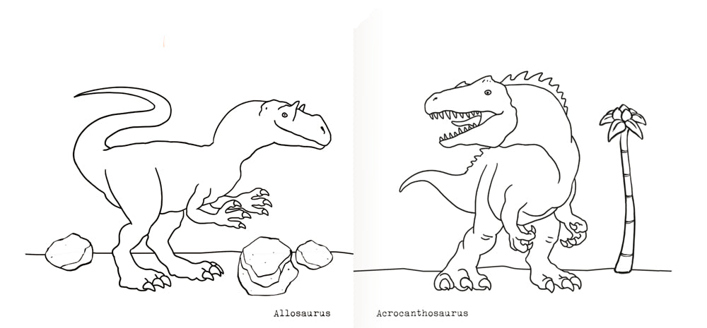 Spiegelburg - T-Rex World Dino-Malbuch
