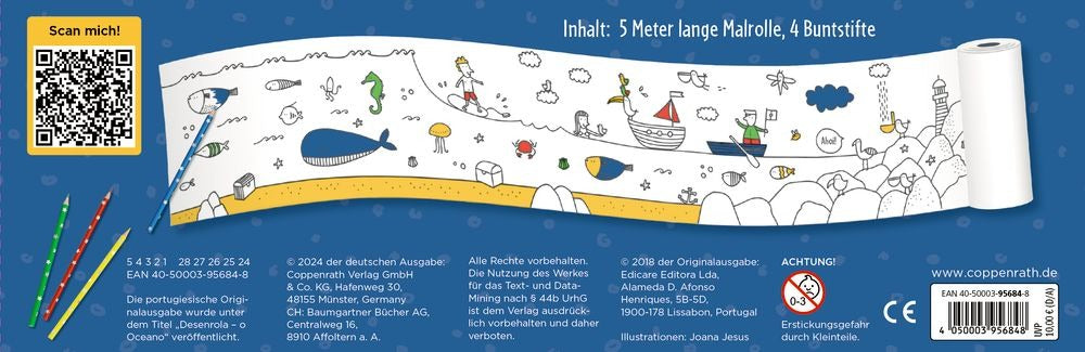 Spiegelburg - Mini-Künstler: Malrolle Meer & Küste
