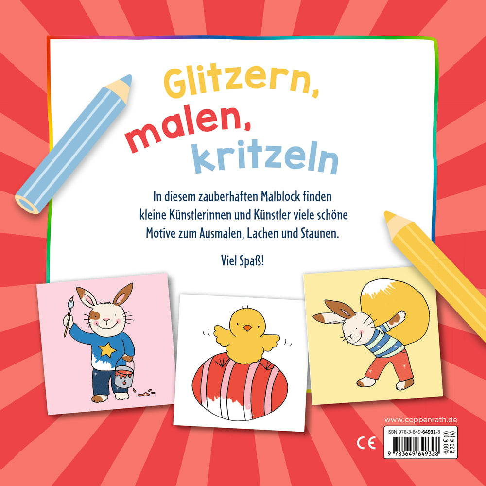 Spiegelburg - Mein 1. Glitzer-Malspaß: Frohe Ostern