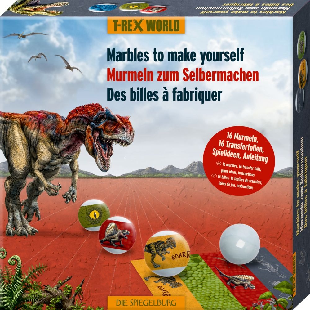 Spiegelburg - T-Rex World Murmeln zum Selbermachen